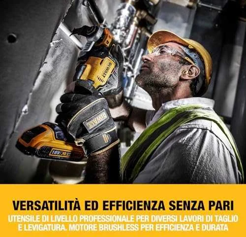 Dewalt Daugiafunkcis akumuliatorinis įrankis DCS355N + priedai, 18V, be akumuliatoriaus ir kroviklio