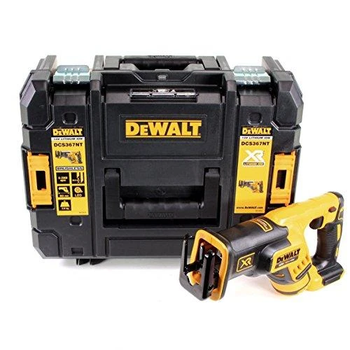 DeWALT DCS367NT tiesinis pjūklas 18V be akumuliatoriaus ir kroviklio