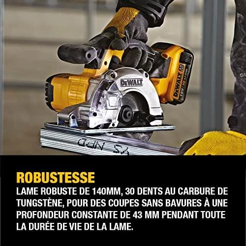 DeWalt akumuliatorinis diskinis pjūklas DCS373N 18V be akumuliatoriaus ir kroviklio