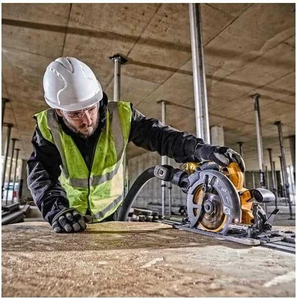 De Walt Akumuliatorinis diskinis pjūklas DeWalt DCS579X2-QW; 54 V; 2x9,0 Ah akum.