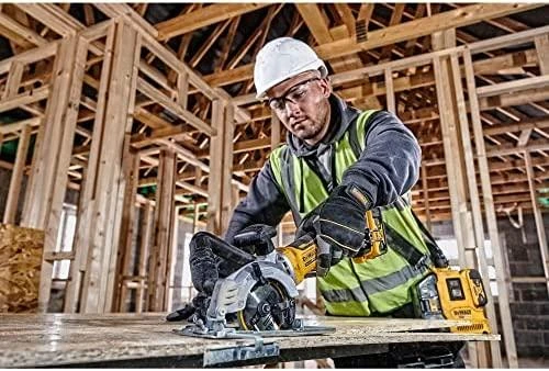 DEWALT diskinis pjūklas DCS571N 115 mm 18V be akumuliatoriaus ir kroviklio