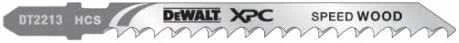 Brzeszczot DEWALT JIGSAW Mėlynas 100x2,5mm T101B XPC MEDIENA/PVC /5 vnt.