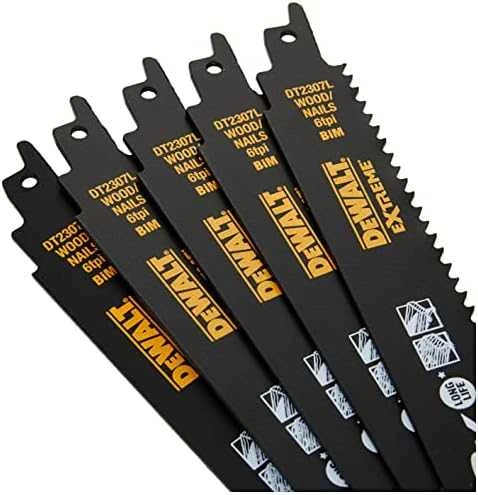 DEWALT PJŪKLĖS DISPELIS PJŪKLĖMS 228mm / 5vnt MEDIENAI
