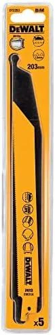 DEWALT BRZESZCZOT DO PIŁY SZABLASTEJ 203x1,8mm METAL /5szt.