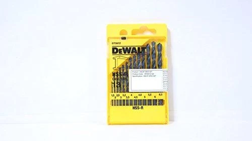 Grąžtas DEWALT grąžtai METAL HSS-R KPL.13szt.