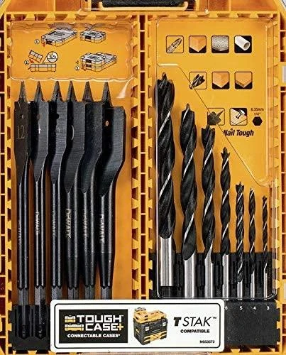 Dewalt grąžtų ir sukimo antgalių rinkinys 57 vnt. DT70758