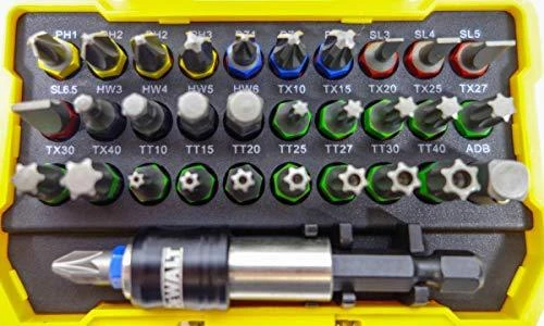 Sukimo antgalių rinkinys 32 vnt., DeWalt