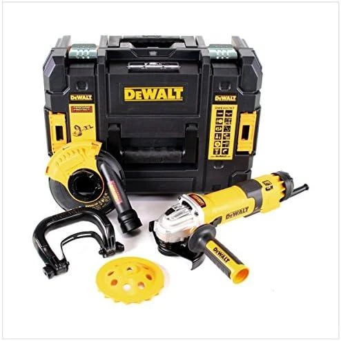 DeWalt kampinis šlifuoklis DWE4257KT-QS, 125 mm, 1500 W su priedais
