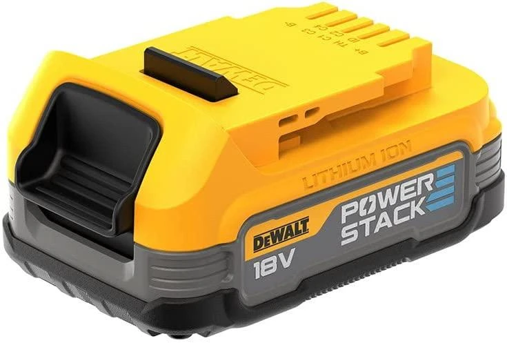 DeWalt 2 baterijų komplektas PowerStack 18V Li-Ion 1,7Ah DeWALT [DCBP034E2-XJ]