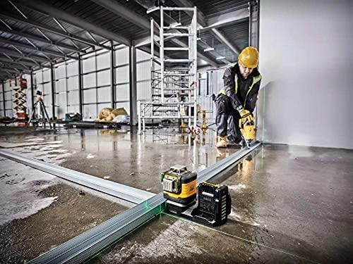 DeWalt kryžminių linijų lazerinis nivelyras DCE089NG18, 12V/18V, žalias, be akumuliatoriaus ir kroviklio