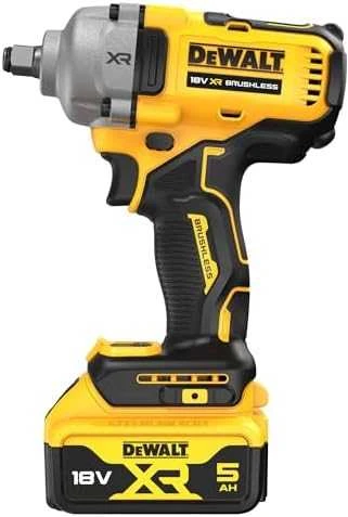 Akumuliatorinis smūginis veržliasukis DeWALT DCF891P2T 18V XR 1/2'' 2X5Ah TSTAK