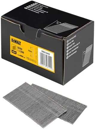 Vinys Dewalt DNBA1644SZ; 20°; 1,6x44 mm; 2500 vnt.; nerūdijančio plieno