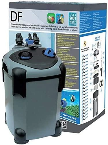 Prodac DF700 išorinis filtras 100-200L akvariumui, su 7W UV lempa 20,8W 750L/val