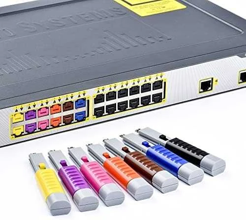 Carruzzo Smartkeeper NL03P2PK jungčių blokatorius Prievadų blokatorius RJ-45 Rožinė 1 vnt