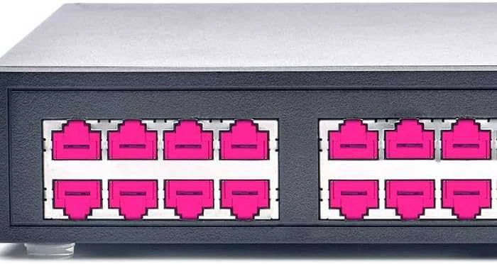 Carruzzo Smartkeeper NL03P2PK jungčių blokatorius Prievadų blokatorius RJ-45 Rožinė 1 vnt