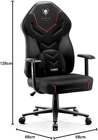Žaidimų kėdė Diablo X-Gamer, Juodos spalvos