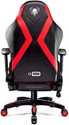 Žaidimų kėdė Diablo X-Horn 2.0 Gaming Chair Normal, Raudonos/Juodos spalvos