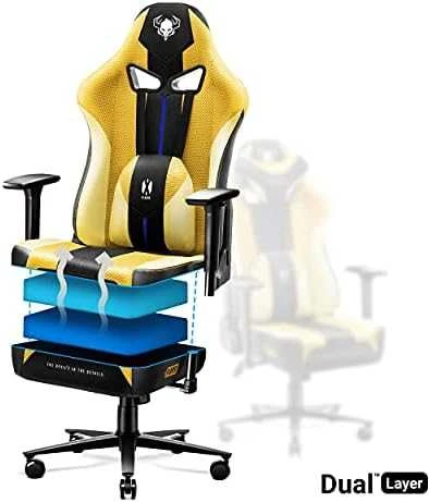 Diablo Chairs Diablo X-Player 2.0 Normal Size Dark Sunflower ergonominė kėdė