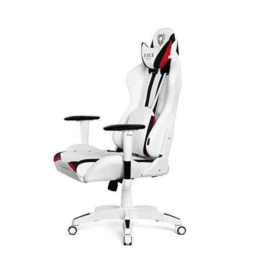 Diablo Chairs Diablo X-Ray 2.0 Normal Size Juodas-Baltas ergonominė kėdė