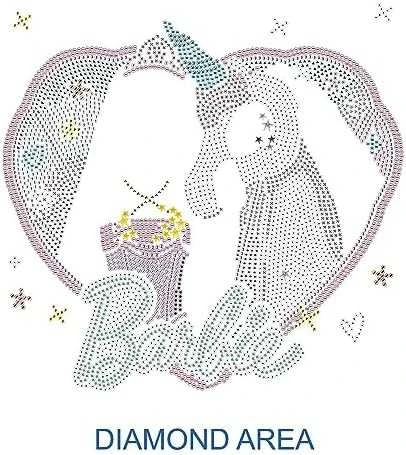 Diamond Dotz DIAMOND DOTS kūrybinis rinkinys piešimas deimantais Barbie I Believe, 4000 deimantų, DBX.094