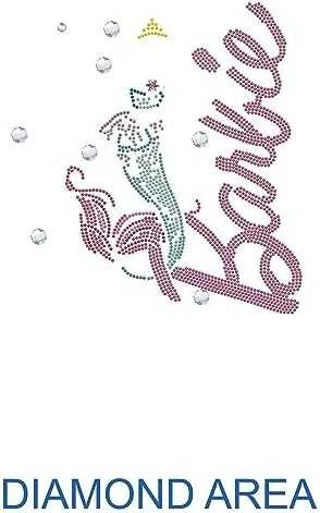 Diamond Dotz DIAMOND DOTS kūrybinis rinkinys piešimas deimantais Barbie Mermaid Vibes, 4000 deimantų, DBX.095