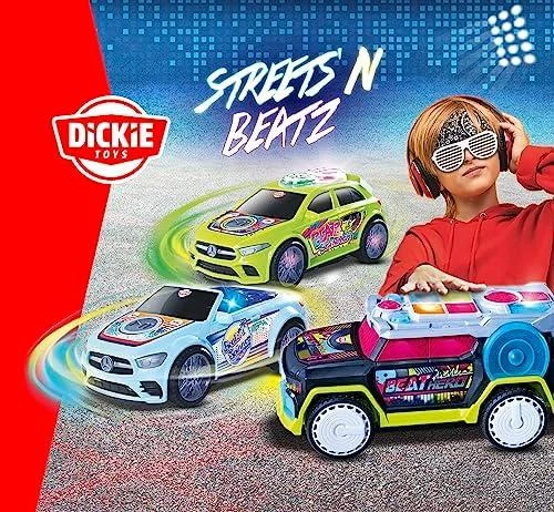 Muzikinis besisukantis interaktyvus automobilis Dickie Toys Mercedes-Benz G-Class