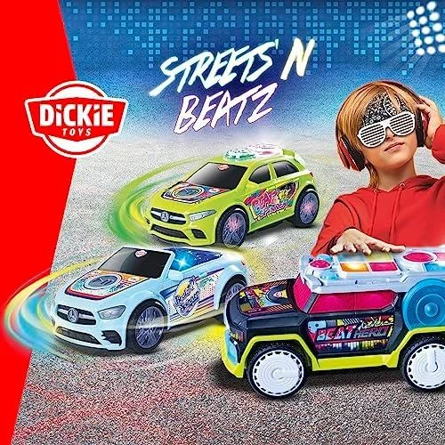 Lenktyninis automobilis su žibintais Garsas Speed Tronic Dickie Toys