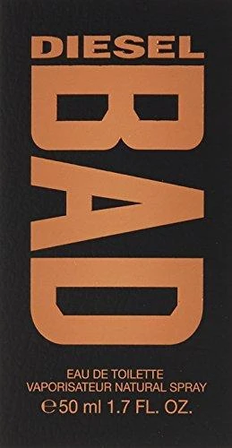 Diesel Bad EDT tualetinis vanduo vyrams, 50 ml