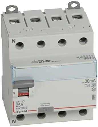 Legrand RCD 4P 25A 0.03A tipo HPI P304 DX3 (411694)