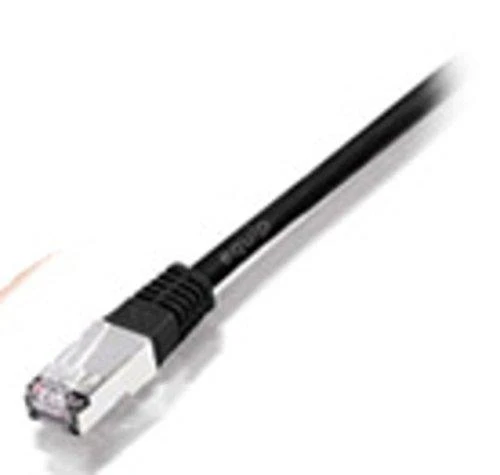 Equip Įrengti Patchcord Cat6, S / FTP, 15m, juoda (605598)