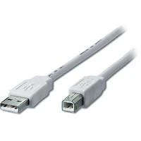 Kabelis USB Equip USB-A - USB-B 5 m Permatomas (128652)