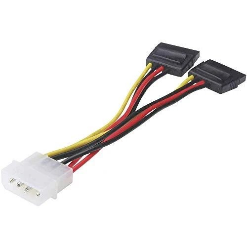 Digitus ASSMANN SATA maitinimo Y laidas, IDE (moleksas) -2x SATA, AK-430400-002-S