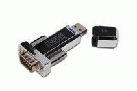 Assmann Electronic Assmann elektroninis DIGITUS 40x keitiklis USB2.0 į serijinį RS232 įsk. USB laidas 80cm juodas FTDI/FT323RL Chipset