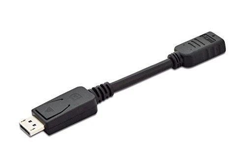 Assmann Electronic „Assmann“ elektroninio DIGITUS adapterio kabelio ekranasPrievadas HDMI M/F 0,15 m AW28