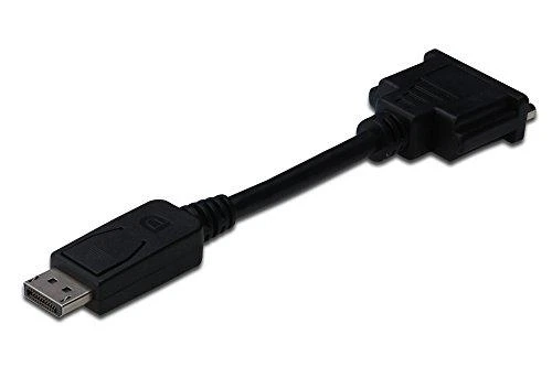 Assmann Electronic DIGITUS adapterio kabelio ekranasPrievadas DVI-I M/F 0,15 m AWG28 2x ekranuotas