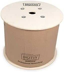Assmann Electronic DIGITUS Montavimo kabelis cat.7 S/FTP B2ca vientisas laidas AWG 23/1 LSOH 500m oranžinis ritė