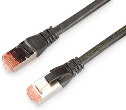„Digitus Patchcord CAT 6 S/FTP“, 0,25 m, 10 vnt (DK-1644-0025-BL-10)