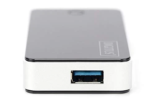 Assmann Electronic DIGITUS 40x USB3.0 Hub 4-port 4xUSB A/F su įsk. ext. Maitinimas 5V 3,5A ir kabelis 1,2m USB2.0 suderinamas