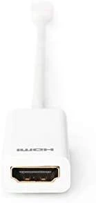 Adapteris AV Digitus DisplayPort Mini – HDMI balta (DB-340404-001-W)