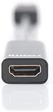 Adapteris AV Digitus DisplayPort - HDMI juoda (DB-340400-001-S)