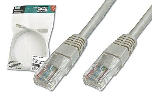 Assmann Electronic DIGITUS CAT 5e U-UTP patch kabelis PVC AWG 26/7 ilgio 10m spalvotas pilkas