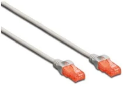 Assmann Electronic DIGITUS CAT 6 U-UTP patch kabelis Cu LSZH AWG 26/7 ilgio 5 m spalvotas pilkas