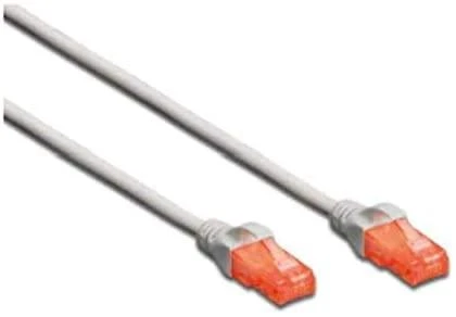Assmann Electronic DIGITUS CAT 6 U-UTP patch kabelis Cu LSZH AWG 26/7 ilgio 10 m spalvotas pilkas