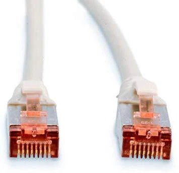 Assmann Electronic DIGITUS Patch kabelis SFTP CAT6 2m pilkas 4x2AWG 27/7 2xRJ45