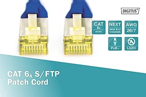 „Digitus Patch Cord“ CAT 6A S-FTP, Cu, LSZH AWG 26/7, 2 m
