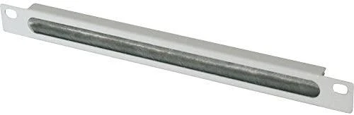 DIGITUS 254 mm (10") kabelių valdymo skydelis 0,5U, spalvotas pilkas RAL 7035, DN-10 ORG-1/2U