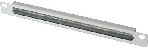 DIGITUS 254 mm (10") kabelių valdymo skydelis 0,5U, spalvotas pilkas RAL 7035, DN-10 ORG-1/2U