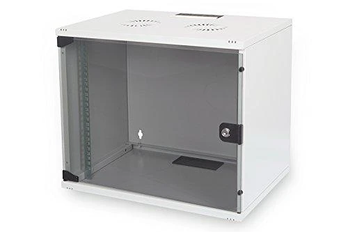 DIGITUS 254 mm (10") kabelių valdymo skydelis 0,5U, spalvotas pilkas RAL 7035, DN-10 ORG-1/2U