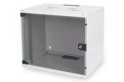 Assmann Electronic Assmann elektroninė DIGITUS sieninė spinta 19 colių 9HE RAL 7035 pilkas nemontuojamas be padėklo įsk. 8xsrews