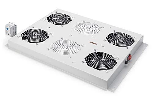 Digitus Roof oro kondicionierius serverių stelažams Unique Pilkas (DN-19 FAN-4-SRV)